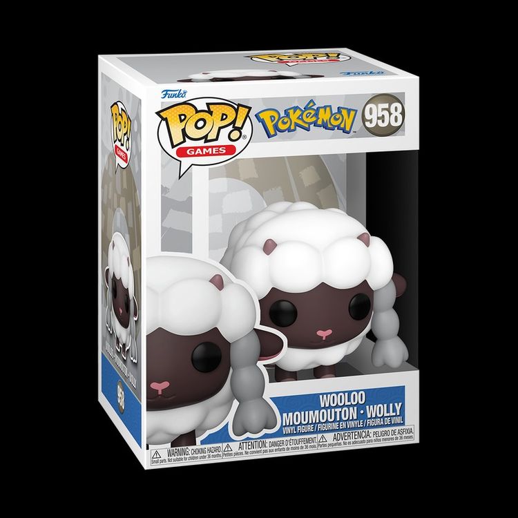 Funko Pop! Games Pokémon Wooloo Vinyl Figure